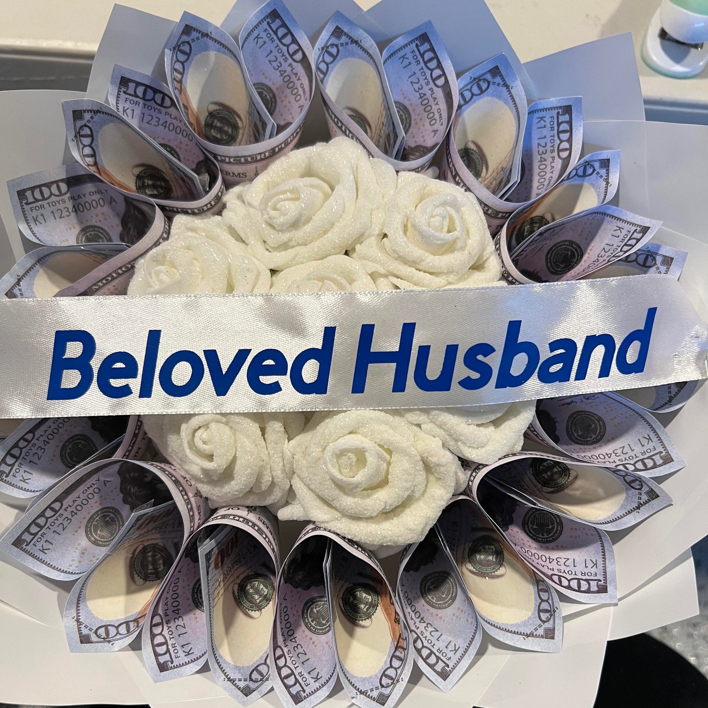 Rose and Money Bouquet